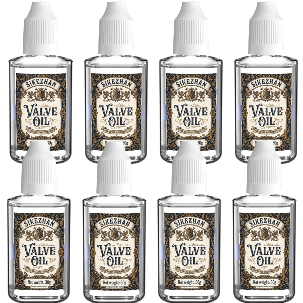 Trumpet Valve Oil - น้ำมันหล่อลื่นวาล์วเครื่องดนตรีทองเหลืองสำหรับทรัมเป็ต ทรอมโบน ทูบา น้ำมันหล่อลื่นลูกสูบ ใช้งานได้ยาวนาน ลื่นไหล