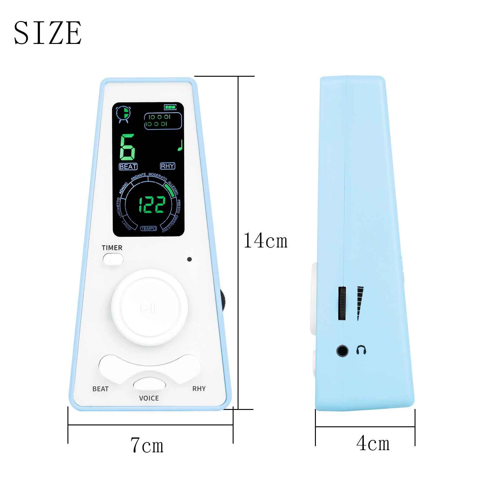 เครื่องเมตรอนอมดิจิตอลสําหรับน - Metronome Digital บทวิจารณ์และราคา