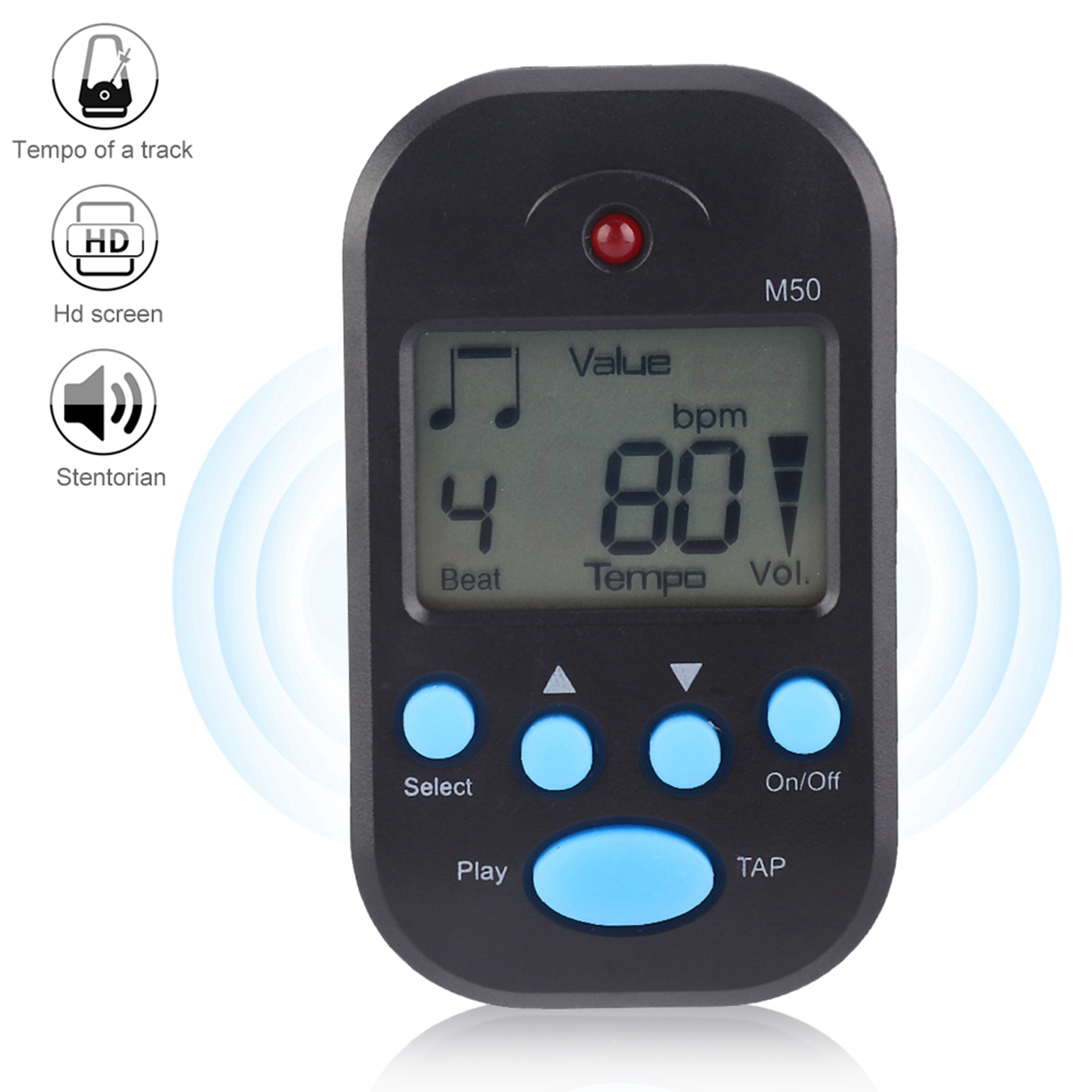 MINI Metronome Professional Cl - Metronome Digital บทวิจารณ์และราคา
