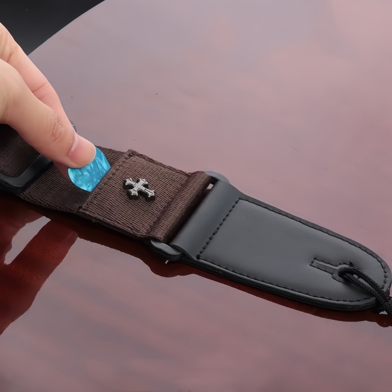 สายสะพายกีตาร์วินเทจ Miwayer พ - Electric Guitar Pick Pack บทวิจารณ์และราคา