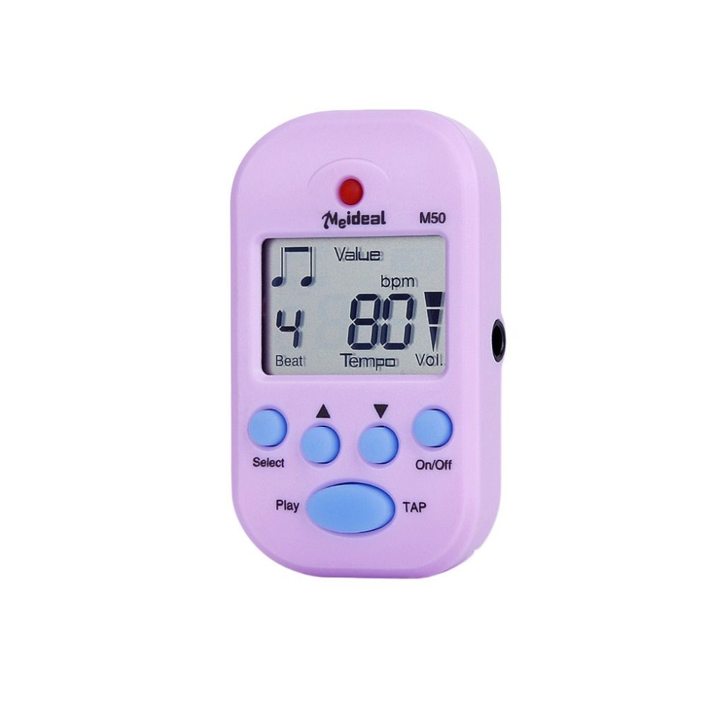 เครื่องเมโทรนอม LCD ขนาดเล็กแบ - Metronome Digital บทวิจารณ์และราคา