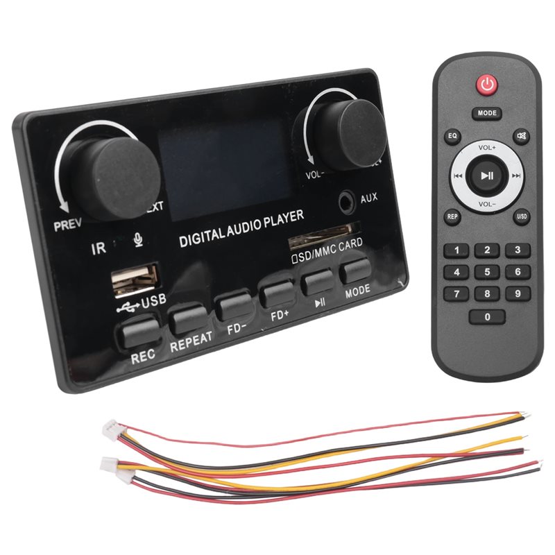 จอแสดงผล LCD บลูทูธ 5.0 บอร์ดถ - Audio Music App บทวิจารณ์และราคา