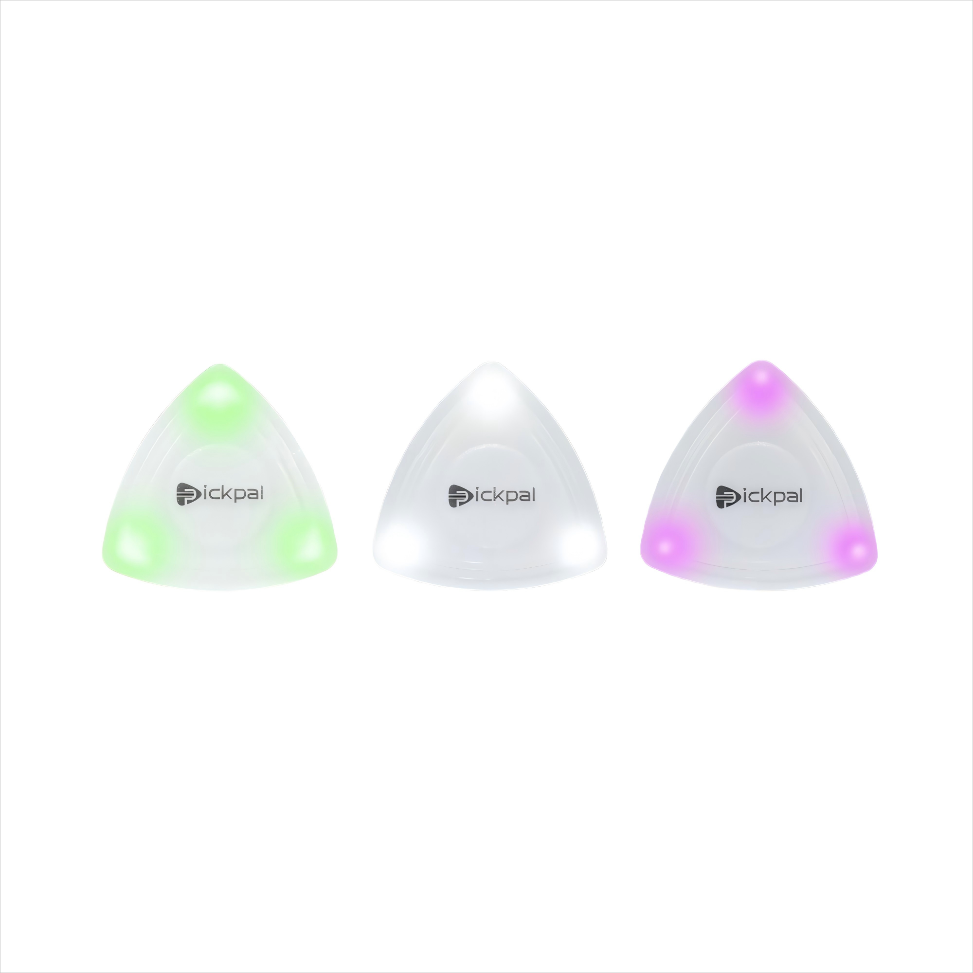 ปิ๊กกีตาร์เรืองแสง LED ปิ๊กกีต - Electric Guitar Pick Pack บทวิจารณ์และราคา