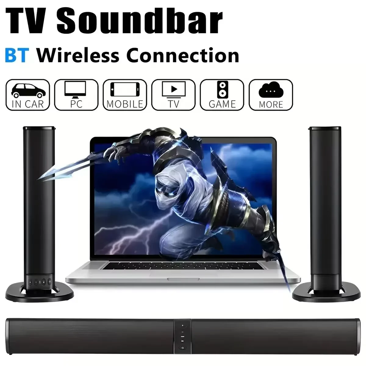 ลำโพงบลูทูธไร้สาย BS-36 Super  - Audio Music Visualizer Free บทวิจารณ์และราคา