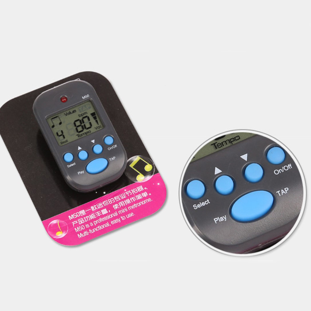 เครื่องเมโทรนอมแบบดิจิตอลขนาดเ - Metronome Digital บทวิจารณ์และราคา