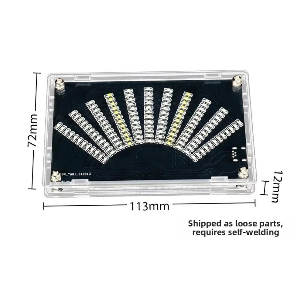 ชุดแสดงผลสเปกตรัมดนตรี LED แบบ - Audio Music Visualizer Free บทวิจารณ์และราคา