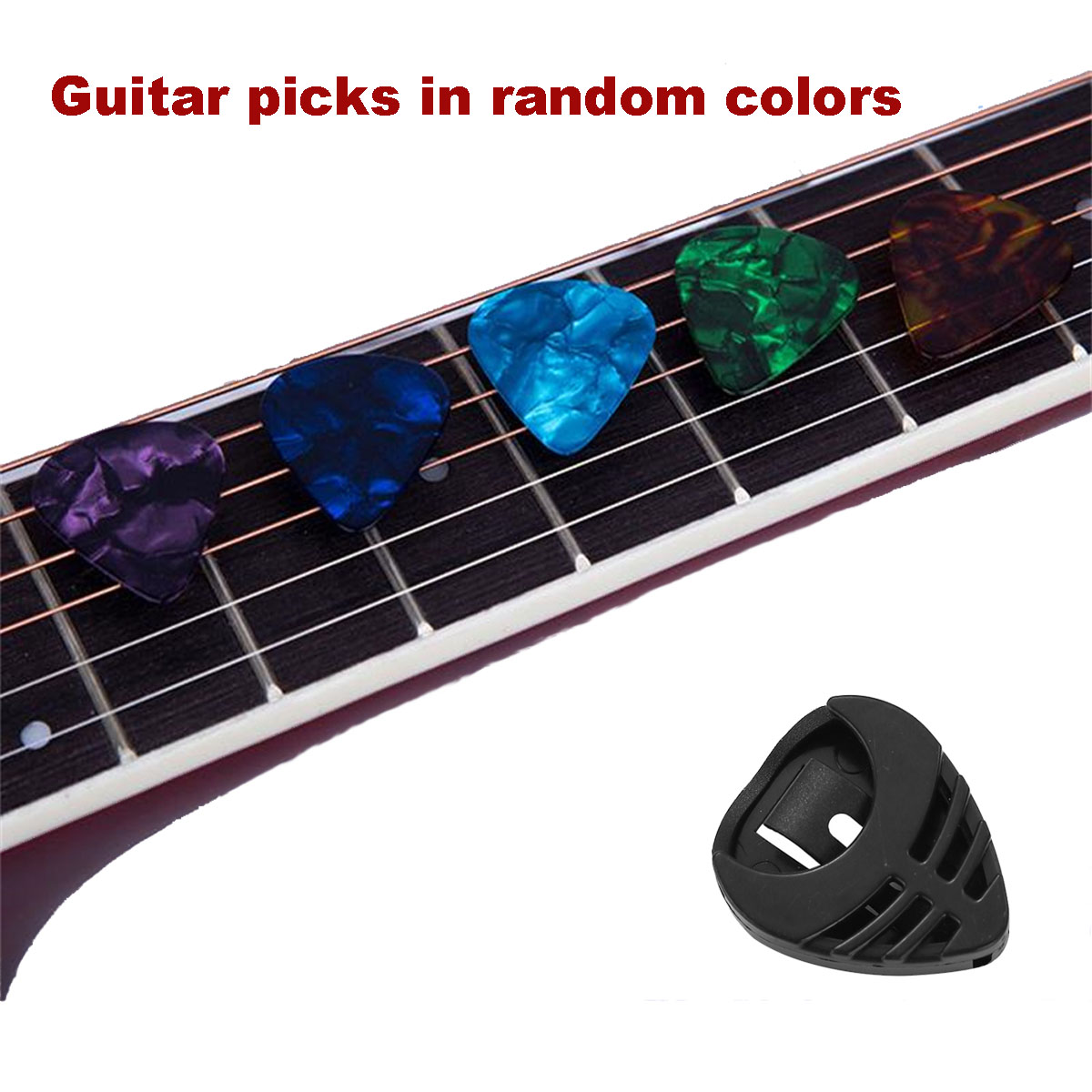 10 ชิ้นกีตาร์ Picks & 1 ชิ้นผู - Electric Guitar Pick Pack บทวิจารณ์และราคา