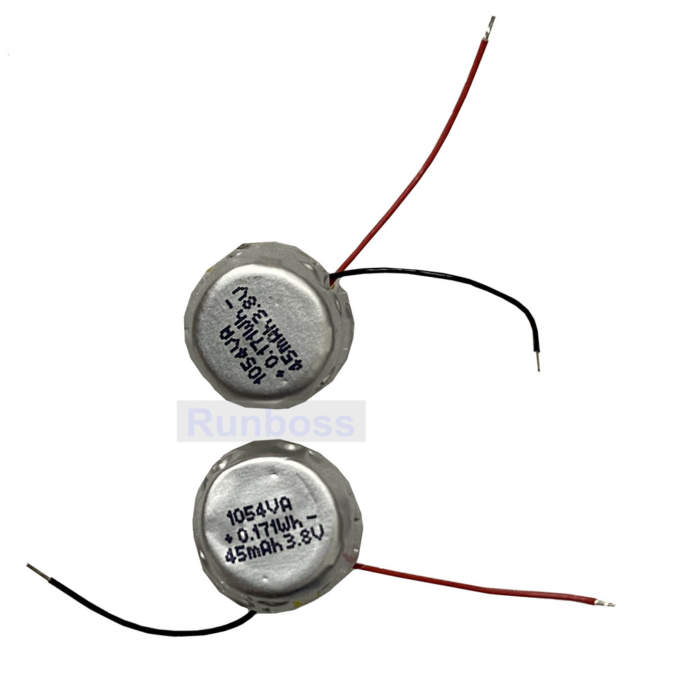 2PCS 3.8V 45mAh แบตเตอรี่ชาร์จ - Metronome Digital บทวิจารณ์และราคา