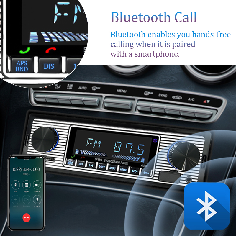Hippcron วิทยุติดรถยนต์1 DIN ส - Metronome Digital บทวิจารณ์และราคา