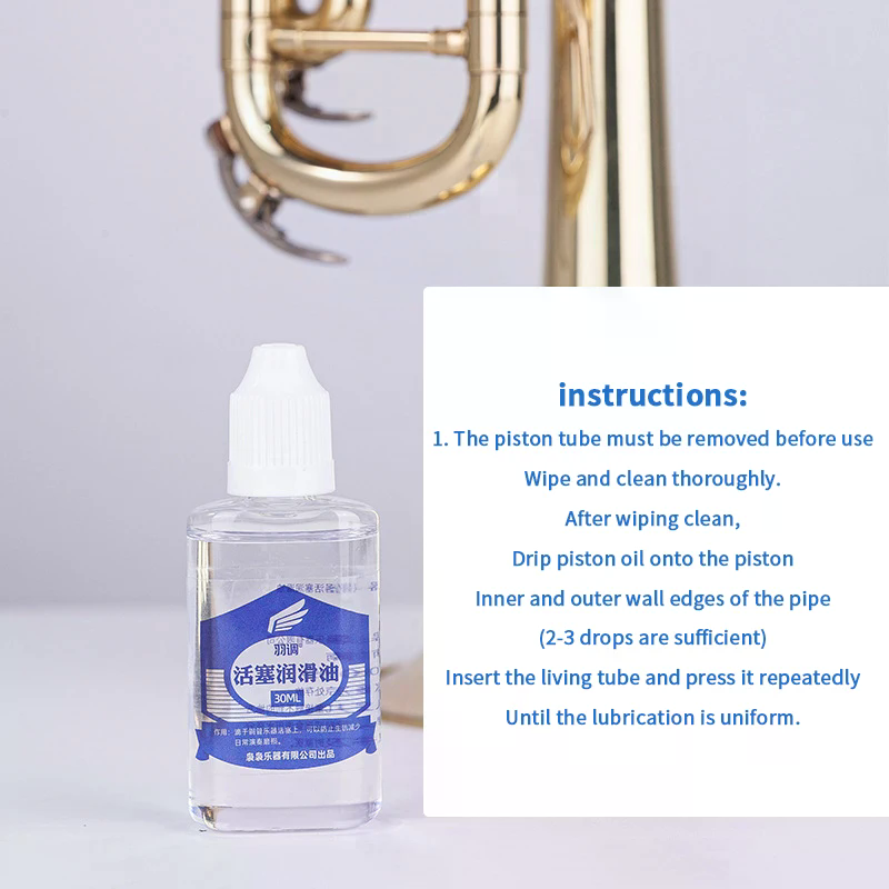 น้ำมันหล่อลื่นวาล์ว 30/50 มล.  - Trumpet Valve Oil บทวิจารณ์และราคา