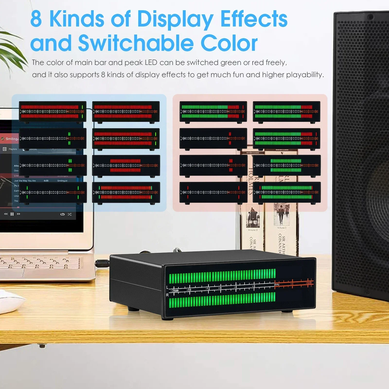 Douk Audio Dual Channel LED So - Audio Music Visualizer Free บทวิจารณ์และราคา