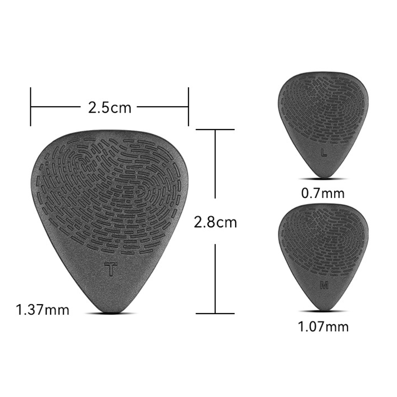10 ชิ้น ปิ๊กกีตาร์ 0.7 มม./1.3 - Electric Guitar Pick Pack บทวิจารณ์และราคา