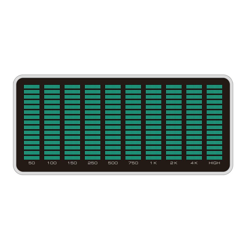 AK1016 จอแสดงผล LED สเปกตรัมสี - Audio Music Visualizer Free บทวิจารณ์และราคา