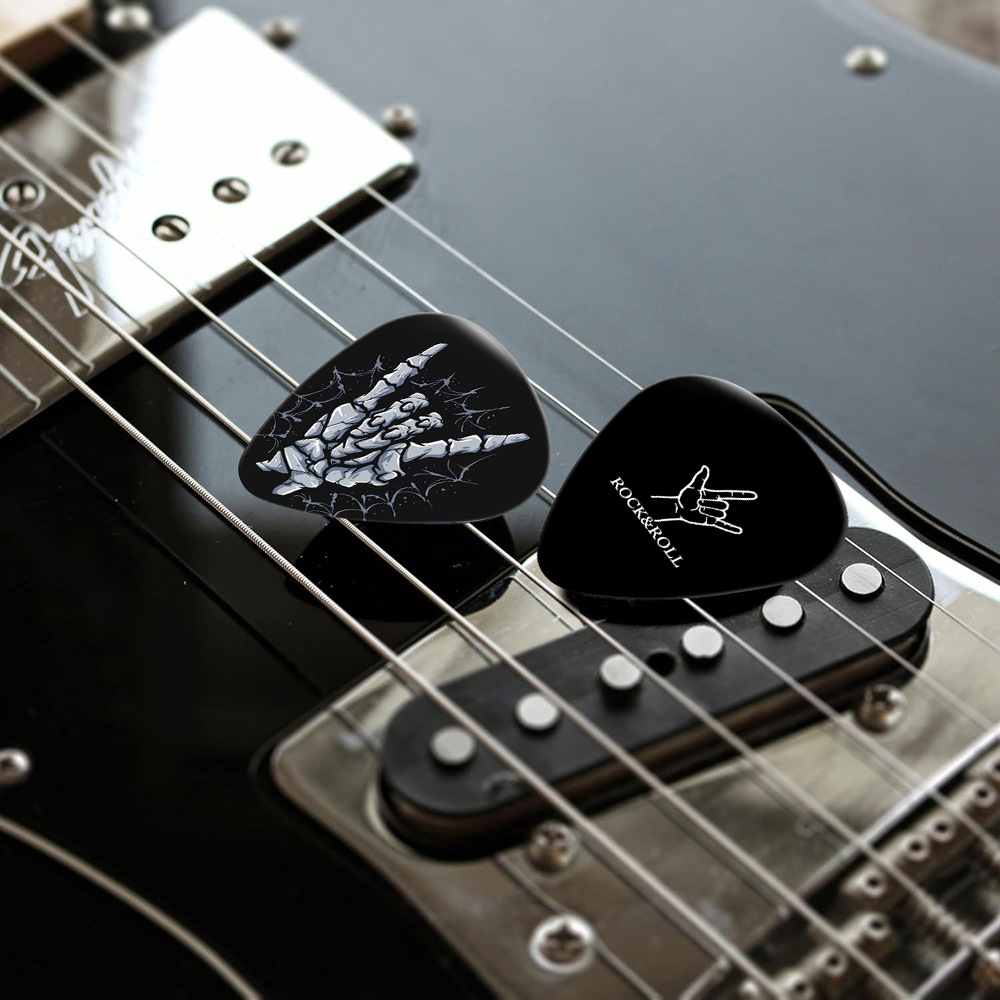 ปิ๊กกีตาร์ 12 ชิ้น ขนาด 0.46 ม - Electric Guitar Pick Pack บทวิจารณ์และราคา