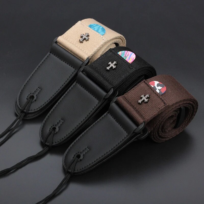 สายคล้องกีตาร์ไฟฟ้าอะคูสติกพื้ - Electric Guitar Pick Pack บทวิจารณ์และราคา