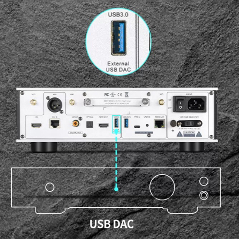 เครื่องสตรีมเพลงไร้สาย D35 Hi- - Audio Music App บทวิจารณ์และราคา