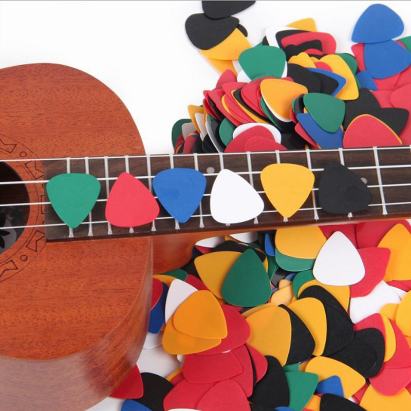 ใหม่ 100 ชิ้น ABS อะคูสติกอูคู - Electric Guitar Pick Pack บทวิจารณ์และราคา