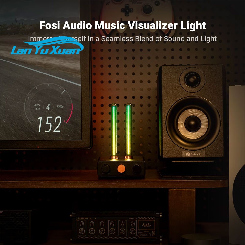 ไฟแสดงผลดนตรี Fosi Audio AH-01 - Audio Music Visualizer Free บทวิจารณ์และราคา